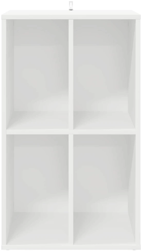 Plokštelių spintelė Balta 44,5 x 36,5 x 74,5 cm