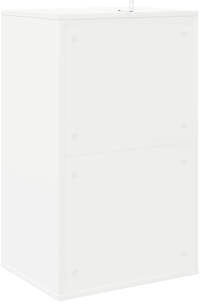Plokštelių spintelė Balta 44,5 x 36,5 x 74,5 cm