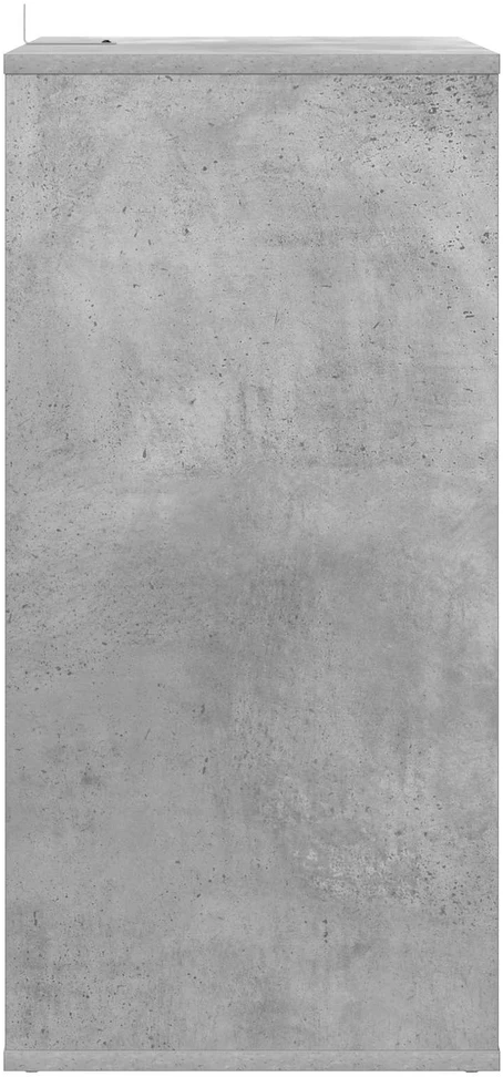 Plokštelių spintelė Betono pilka 44,5 x 36,5 x 74,5 cm