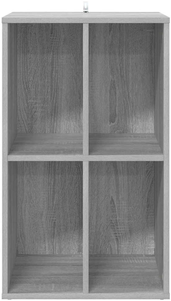 Plokštelių spintelė Pilka Sonoma 44,5 x 36,5 x 74,5 cm
