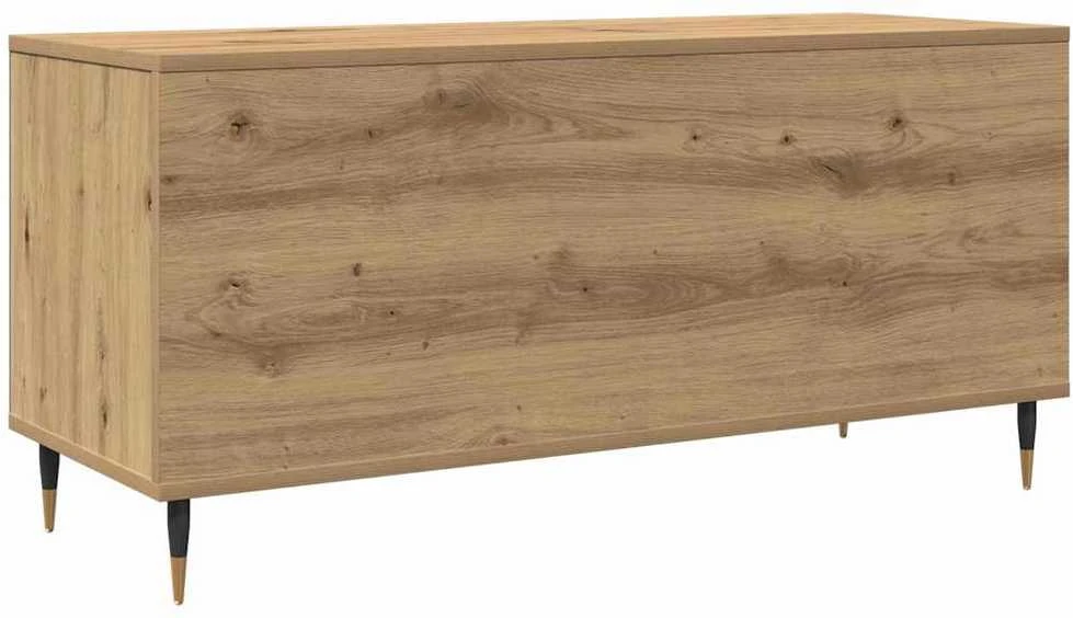 Plokštelių spintelė artisano ąžuolo 100 x 38 x 48 cm