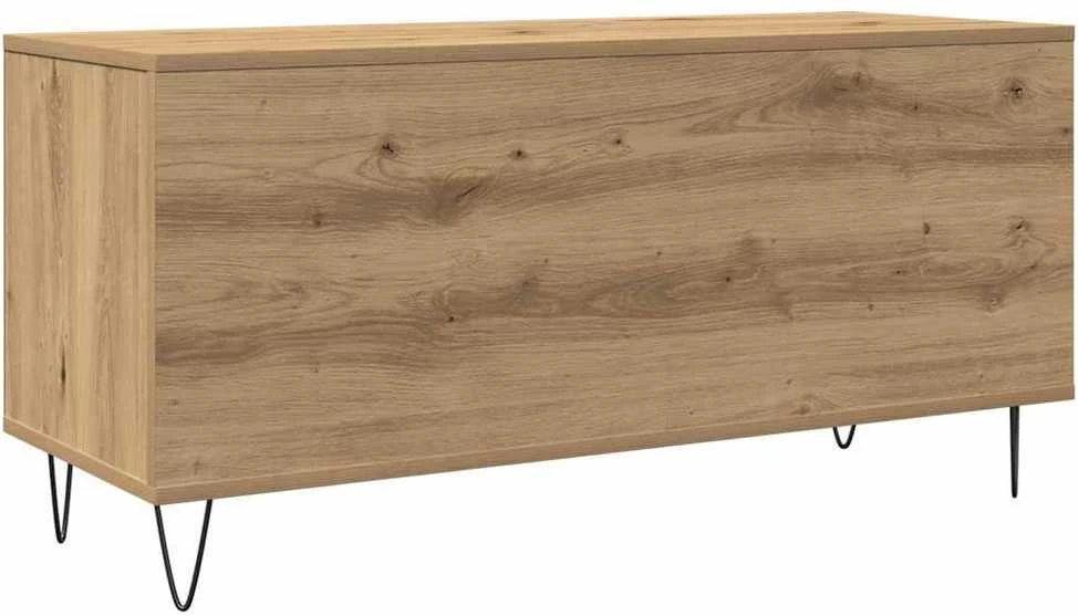 Plokštelių spintelė artisano ąžuolo 100 x 38 x 48 cm