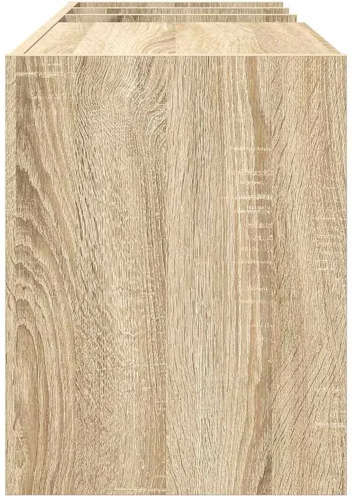 Plokštelių spintelė Sonoma ąžuolas 78,5 x 35 x 45 cm