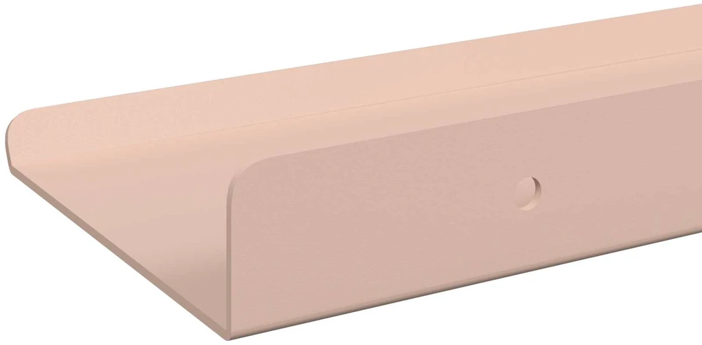 Plūduriuojanti lentyna 3 vnt. Rožinė 40 x 9 x 2,5 cm Plienas