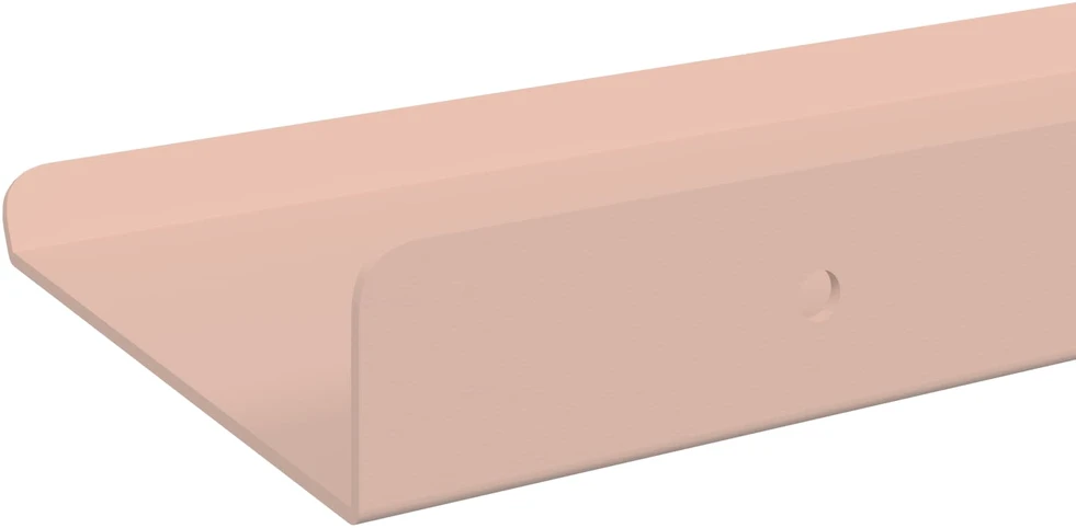 Plūduriuojanti lentyna 4 vnt. Rožinė 30 x 9 x 2,5 cm Plienas