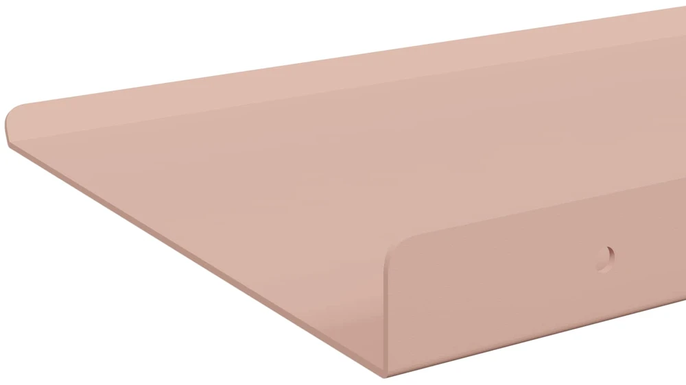 Plūduriuojanti lentyna 4 vnt. Rožinė 30 x 18 x 2,5 cm Plienas