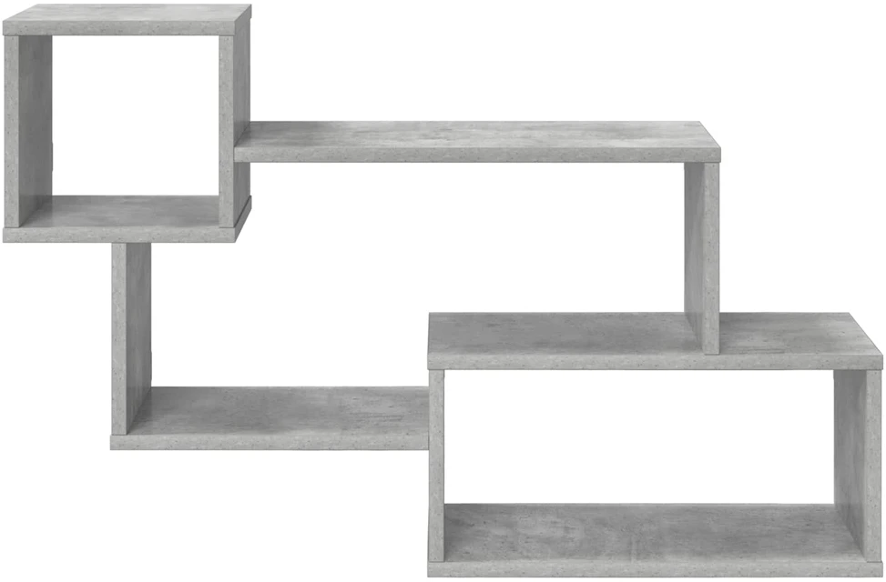 Plūduriuojanti lentyna Sieninis Betono pilka 87 x 20 x 55 cm
