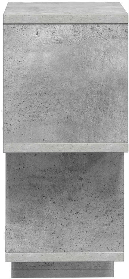 Plūduriuojanti lentyna Sieninis Betono pilka 87 x 20 x 55 cm