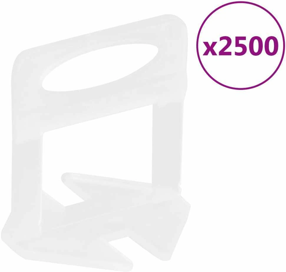 Plytelių išlyginimo spaustukai, 2500vnt., 3mm