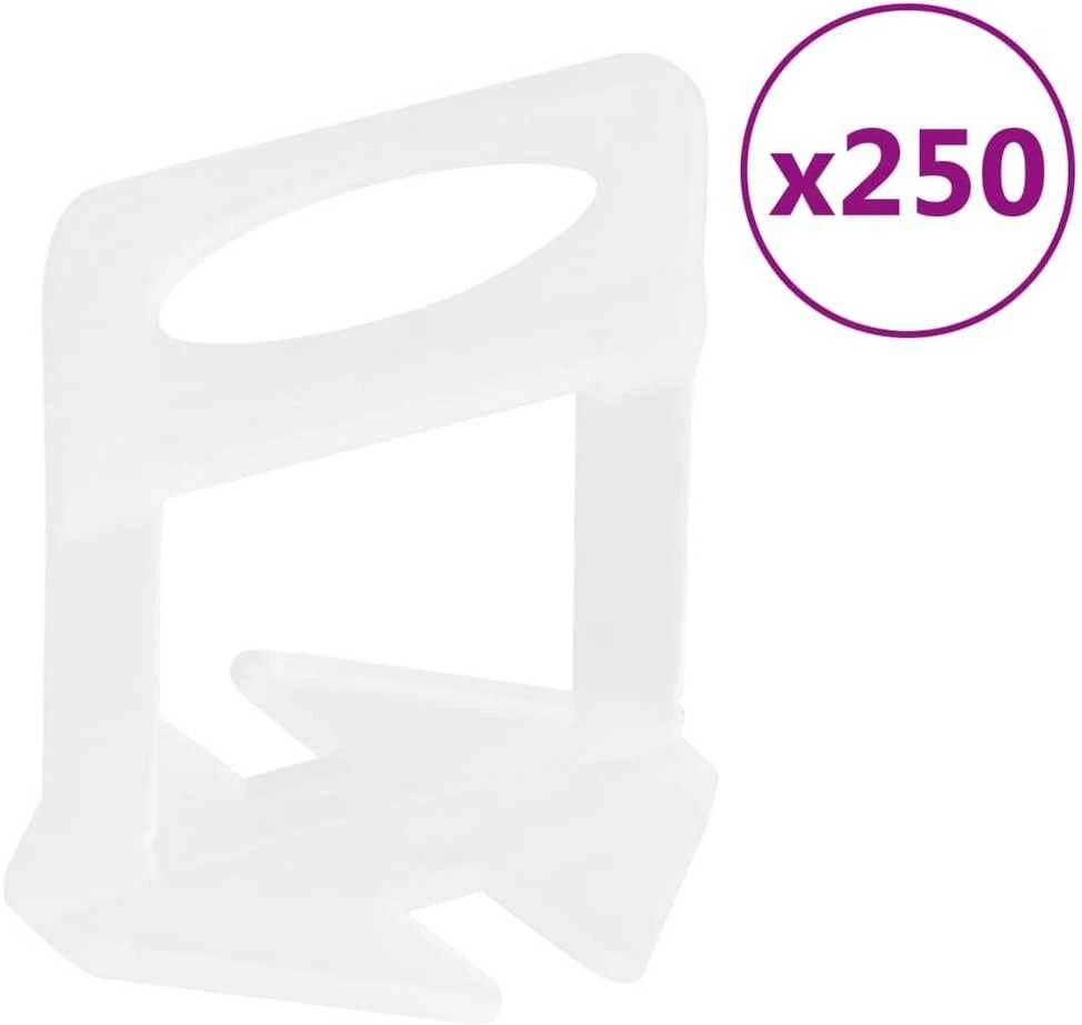 Plytelių išlyginimo spaustukai, 250vnt., 3mm