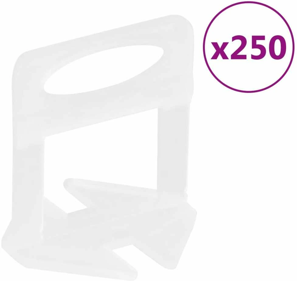 Plytelių išlyginimo spaustukai, 250vnt., 3mm