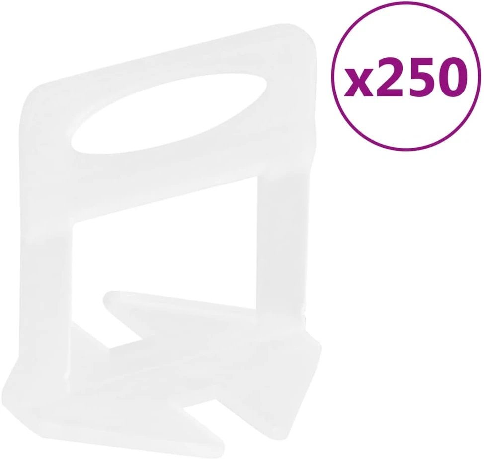 Plytelių išlyginimo spaustukai, 250vnt., 3mm