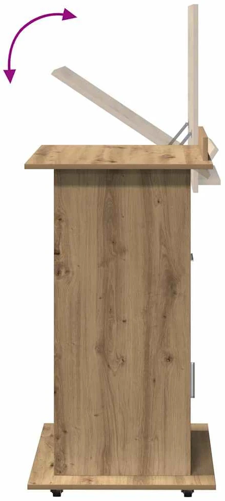 Podiumas Amatininkų ąžuolas Apdirbta mediena 55 x 55 x 107 cm