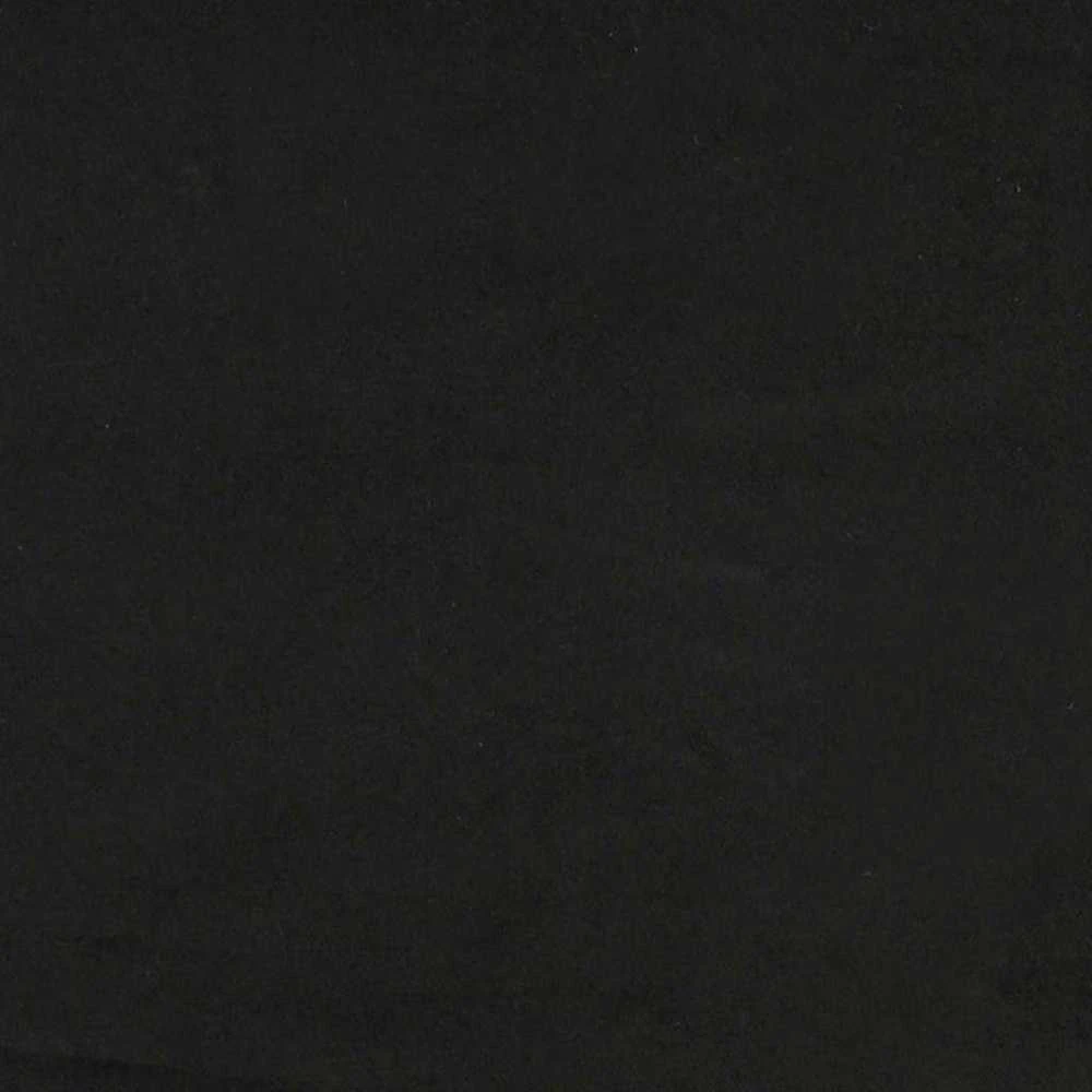 Poilsio gultas su pagalve/porankiu dešinėje, juoda, aksomas