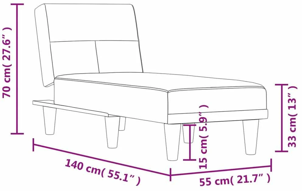 Sofa Poilsio gultas, tamsiai pilkos spalvos, audinys