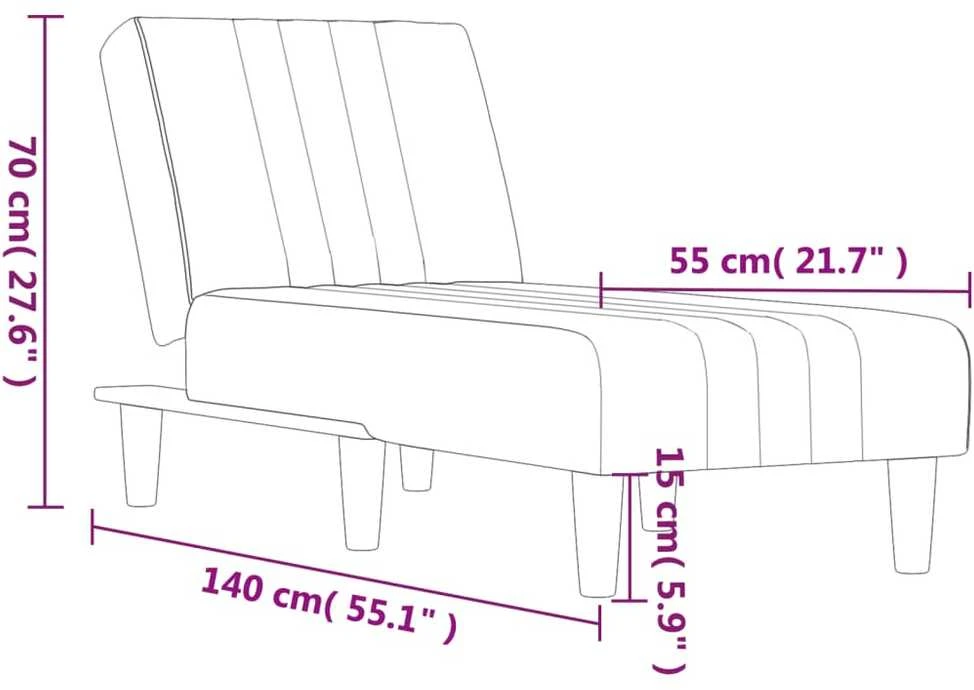 Sofa Poilsio gultas, tamsiai pilkos spalvos, audinys