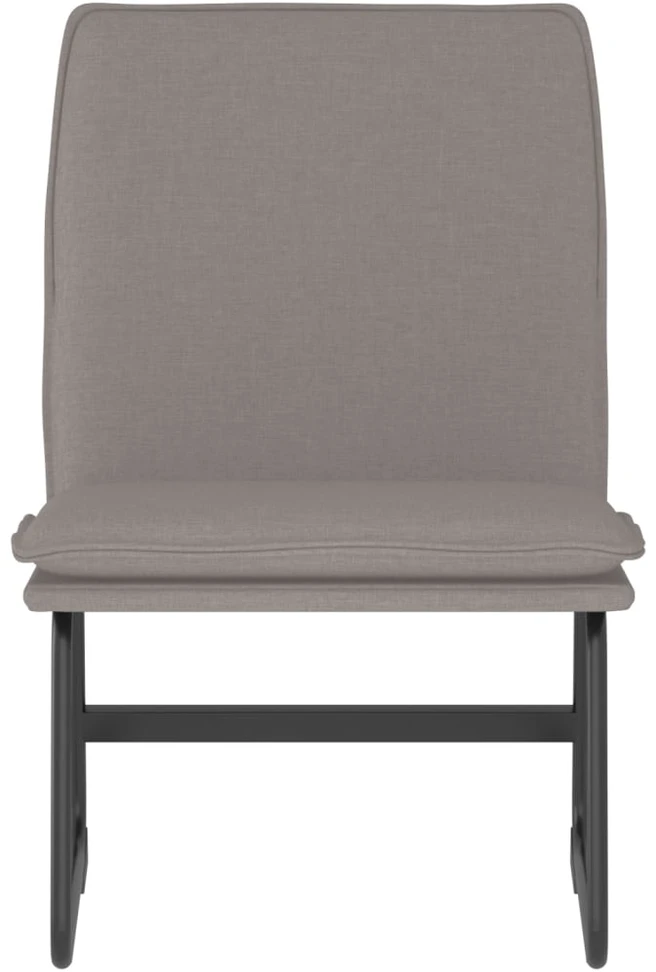 Fotelis Poilsio kėdė, taupe spalvos, 52x75x76cm, audinys