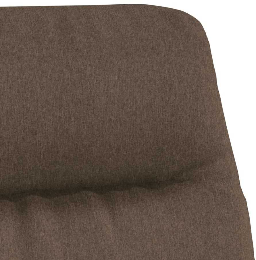 Fotelis Poilsio kėdė, taupe spalvos, audinys