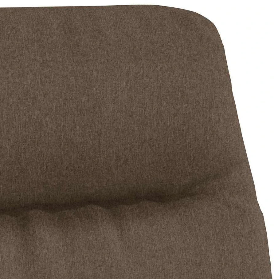 Fotelis Poilsio kėdė, taupe spalvos, audinys