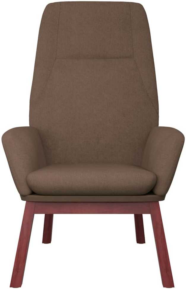 Fotelis Poilsio kėdė, taupe spalvos, audinys