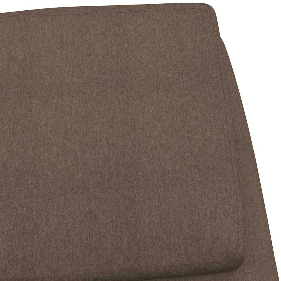 Fotelis Poilsio kėdė, taupe spalvos, audinys