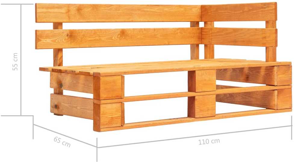 Lauko baldų komplektas Poilsio komplektas iš palečių su pagalvėlėmis, 4 dalių, pušis