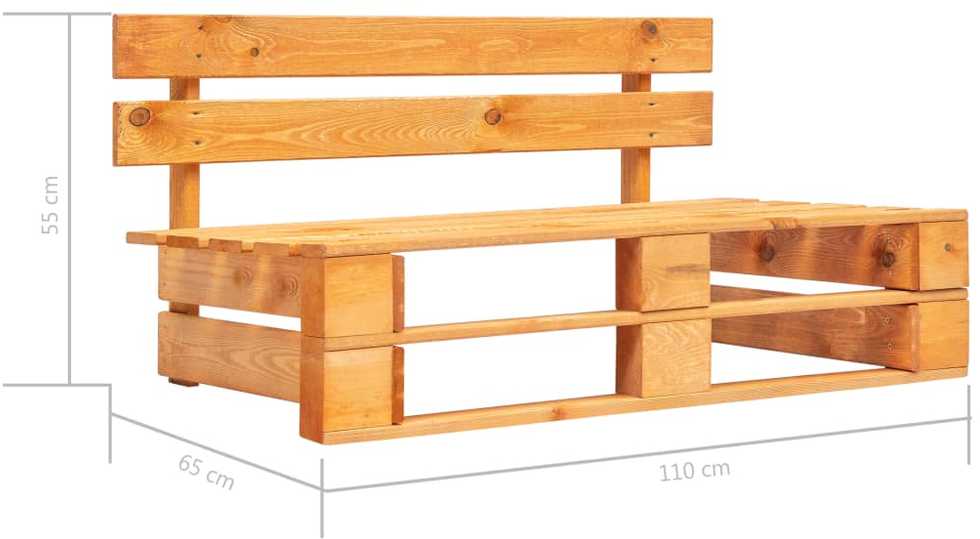 Lauko baldų komplektas Poilsio komplektas iš palečių su pagalvėlėmis, 4 dalių, pušis