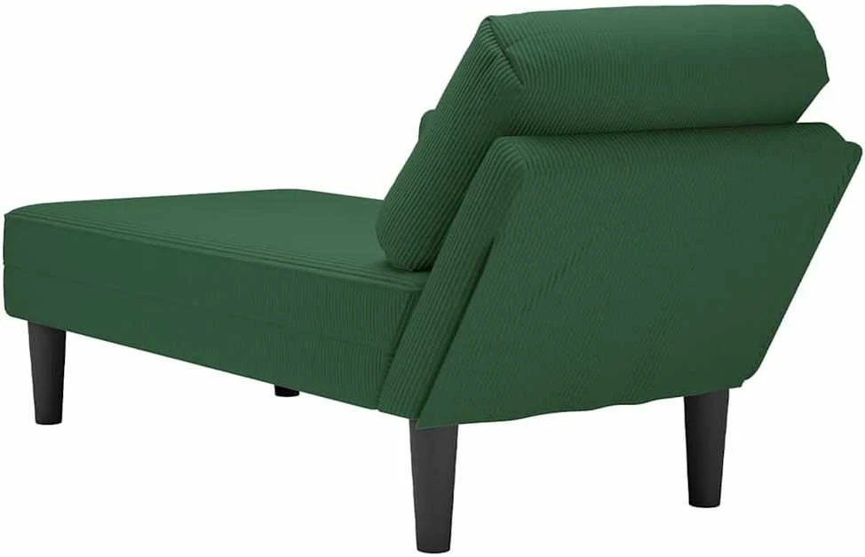 Poilsio sofa su pagalvės tamsiai žalia velveto audinys