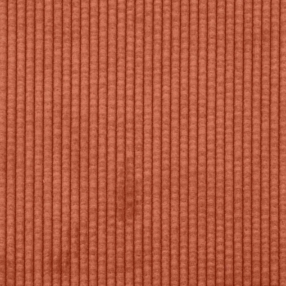 Fotelis Poilsio sofa su pagalvės raudonai oranžiniu velveto audinys