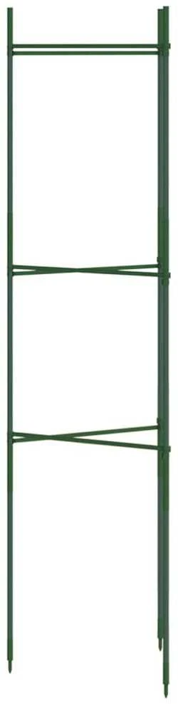 Pomidorų narvai, 8vnt., 116 cm Plienas ir PP
