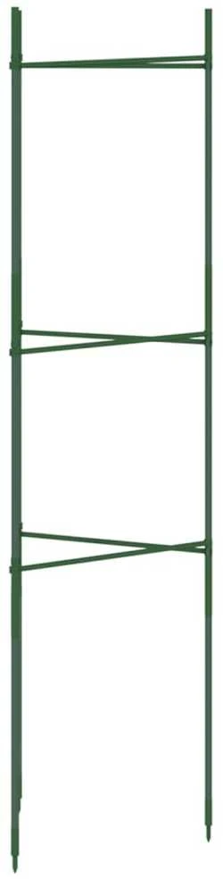 Pomidorų narvai, 8vnt., 116 cm Plienas ir PP