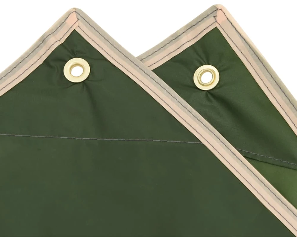 Pončas nuo lietaus su gobtuvu, žalias, 223x145cm, 2-1 dizaino