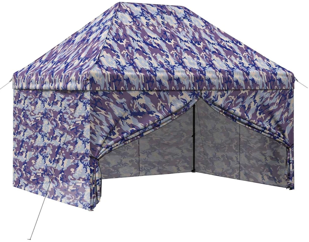 Pop-up Gazebo su 4 Šoninėmis Sienelėmis 2,9 x 4,3 m
