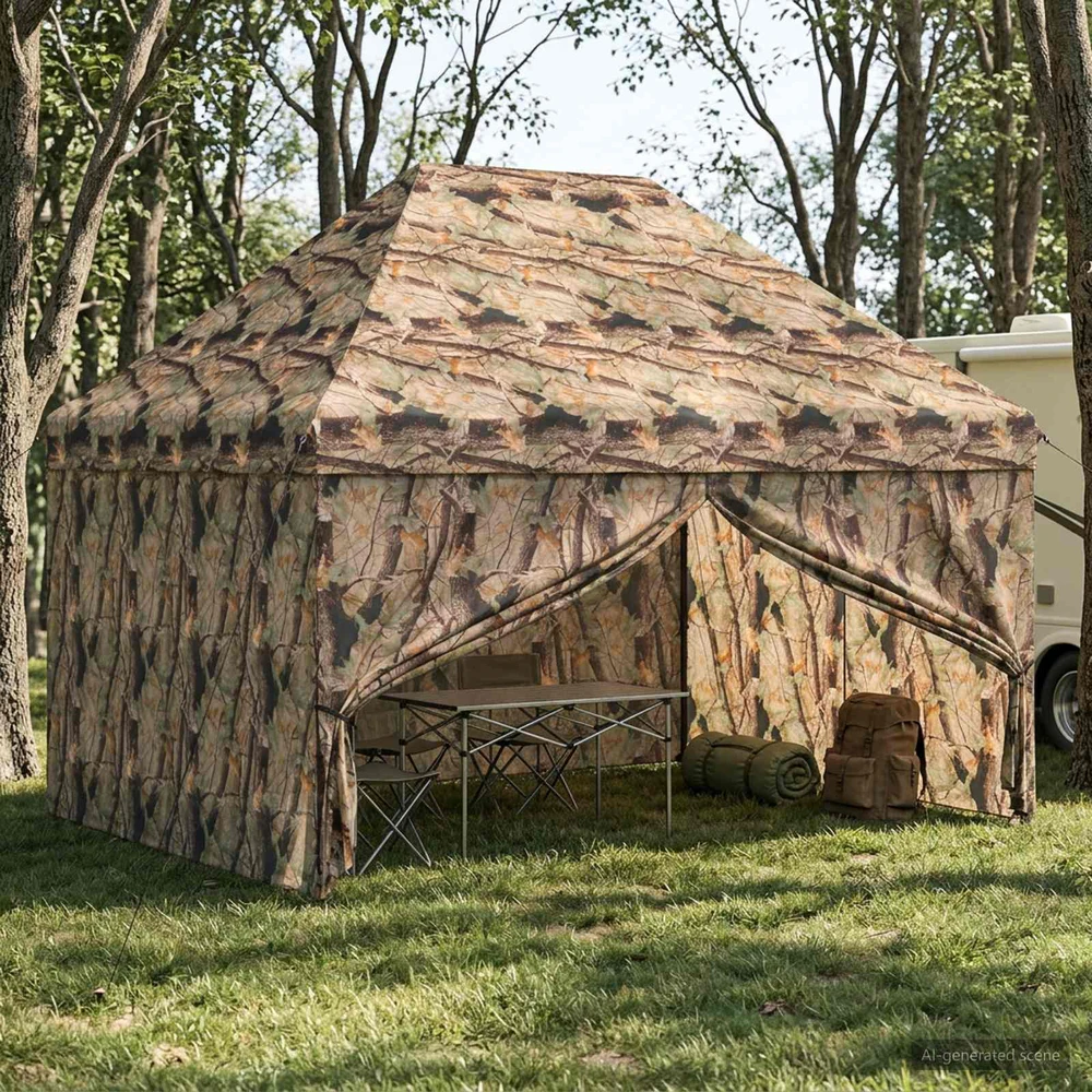 Pop-up Gazebo su 4 Šoninėmis Sienelėmis 3 x 4,5 m