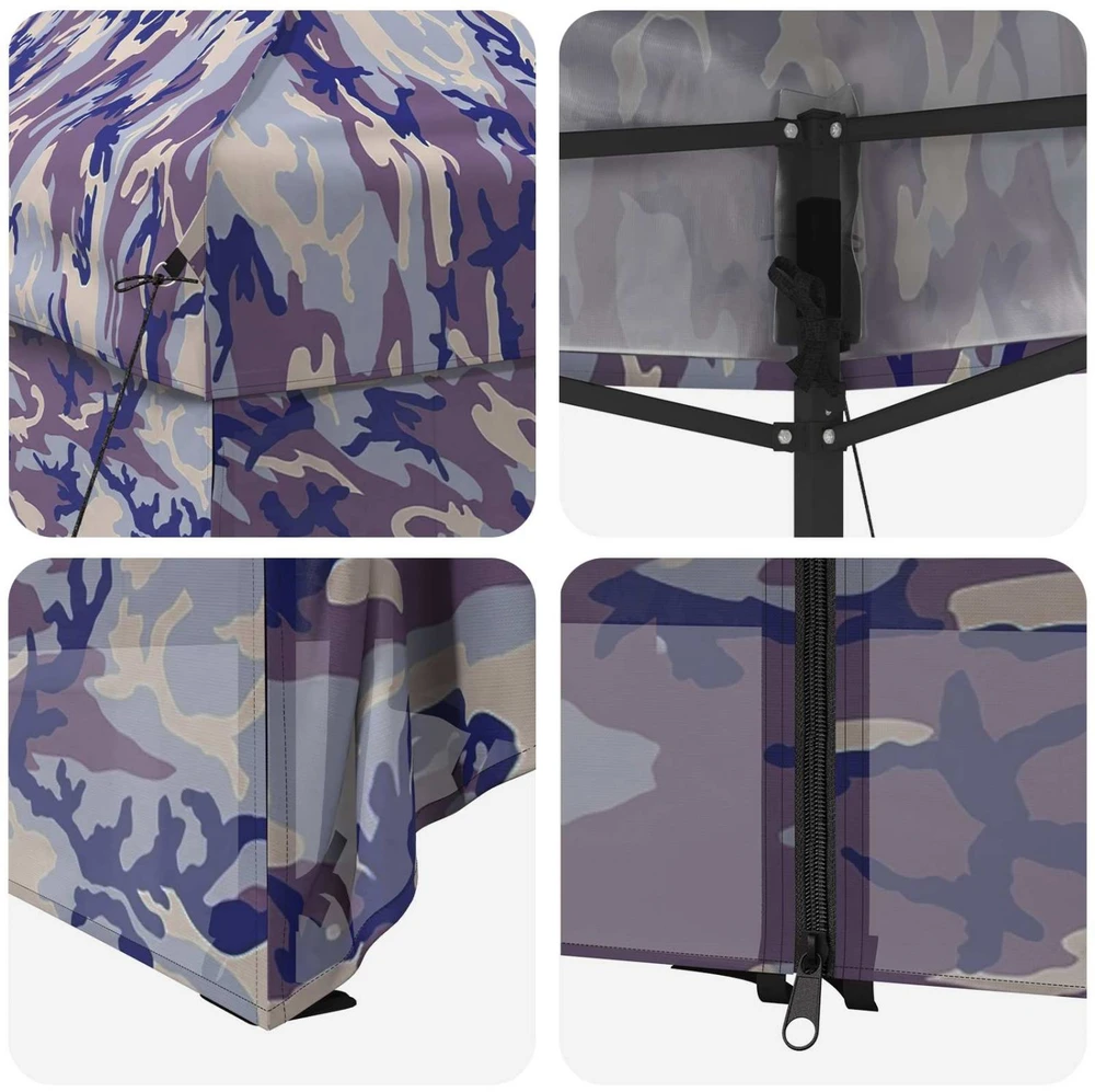 Pop-up Gazebo su 4 Šoninėmis Sienelėmis 2 x 2 m