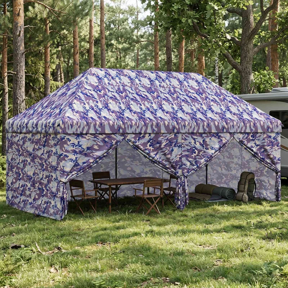 Pop-up Gazebo su 4 Šoninėmis Sienelėmis 3 x 6 m