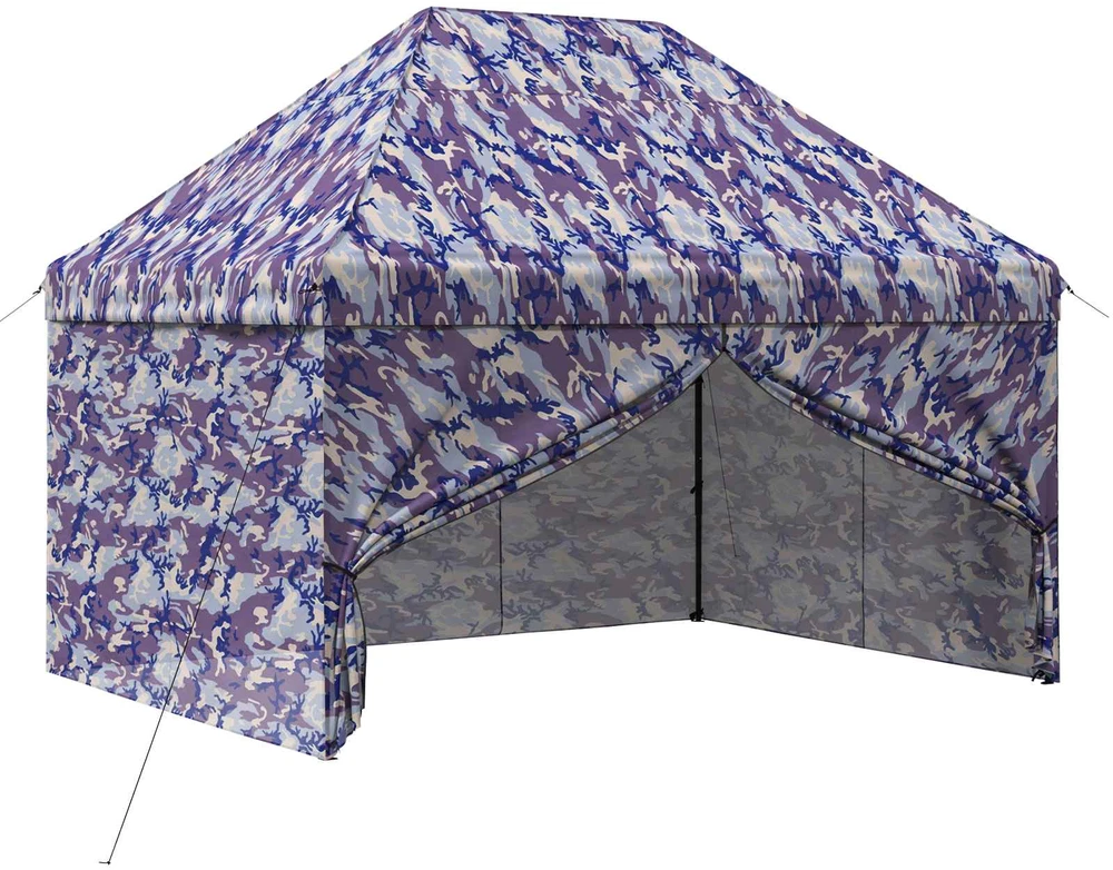 Pop-up Gazebo su 4 Šoninėmis Sienelėmis 2,9 x 4,3 m