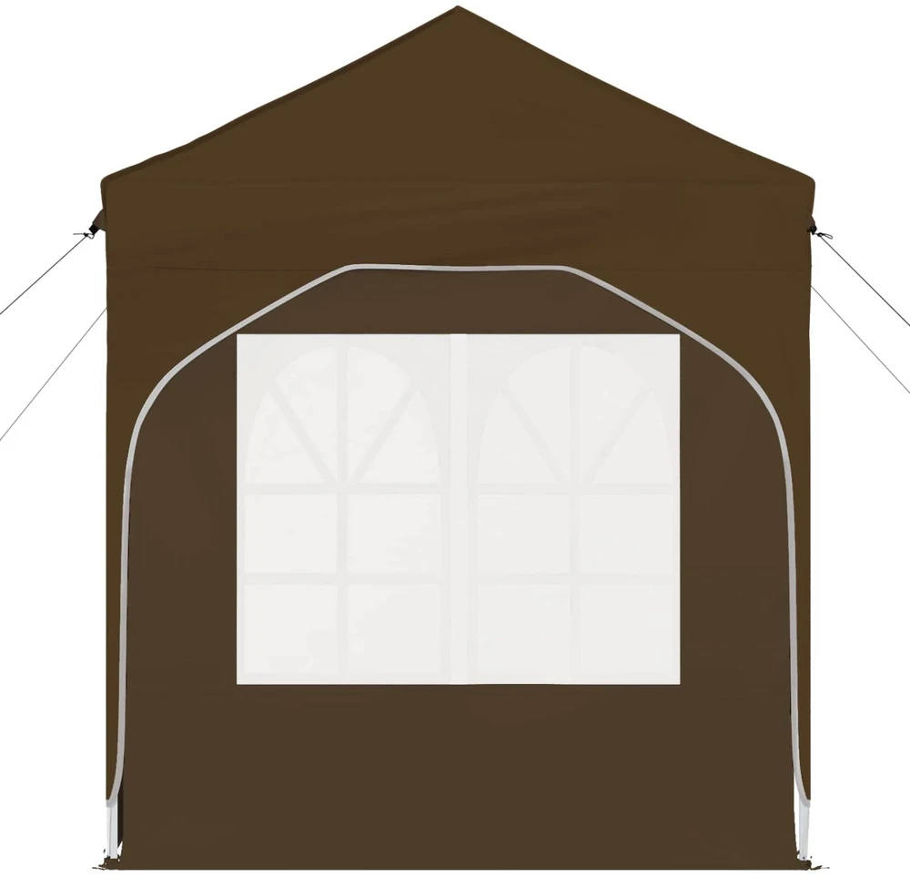 Pop-up šventinis palapinė 192 x 192 x 245 cm Taupe