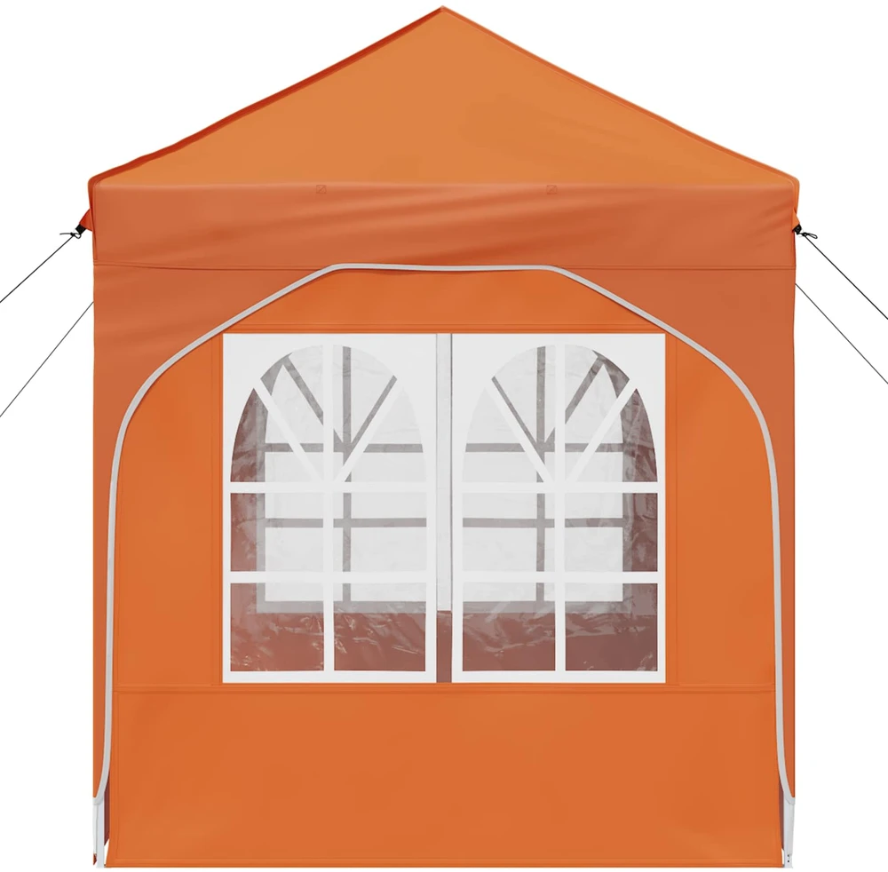 Pop-up šventinis palapinė 192 x 192 x 245 cm Oranžinė