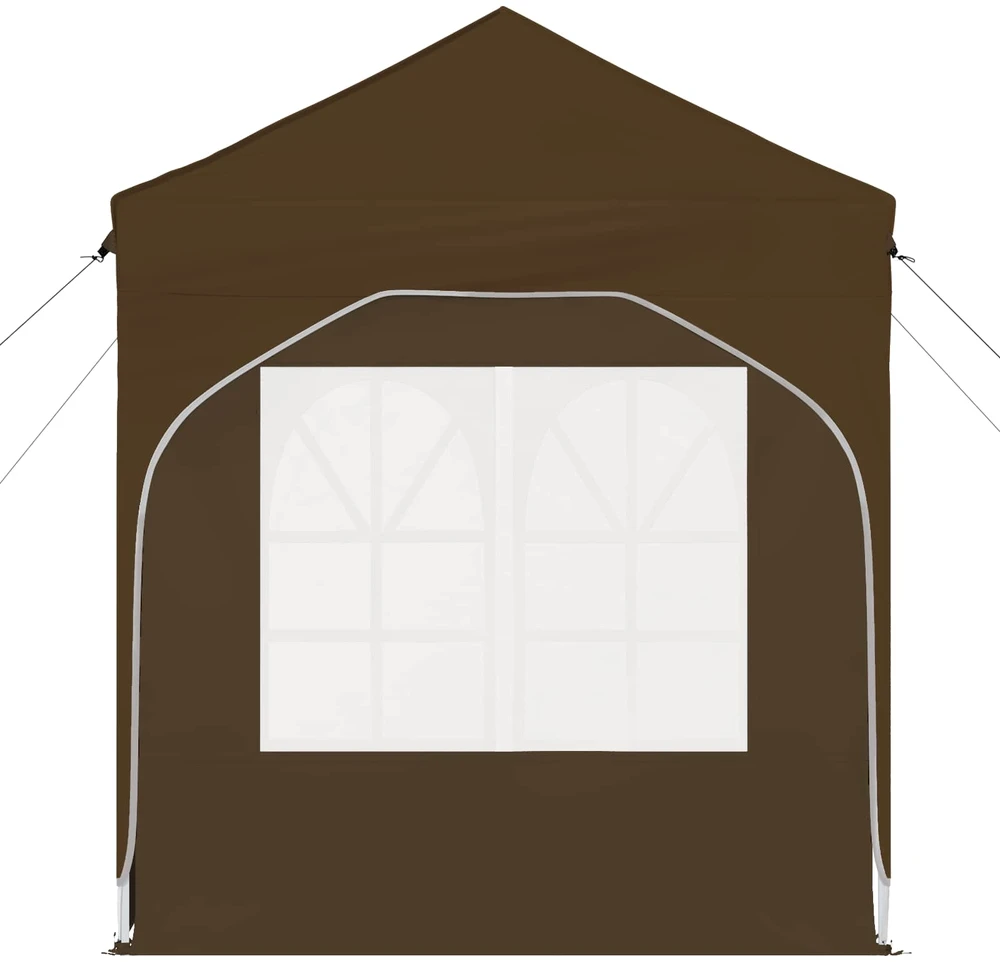 Pop-up šventinis palapinė 192 x 192 x 245 cm Taupe