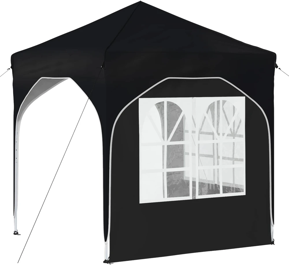 Pop-up šventinis palapinė 192 x 192 x 245 cm Antracitas