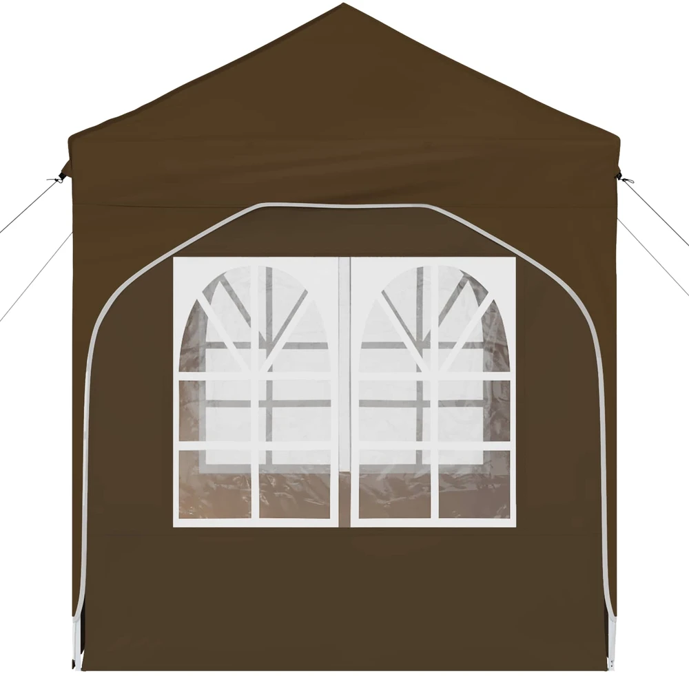 Pop-up šventinis palapinė 192 x 192 x 245 cm Taupe