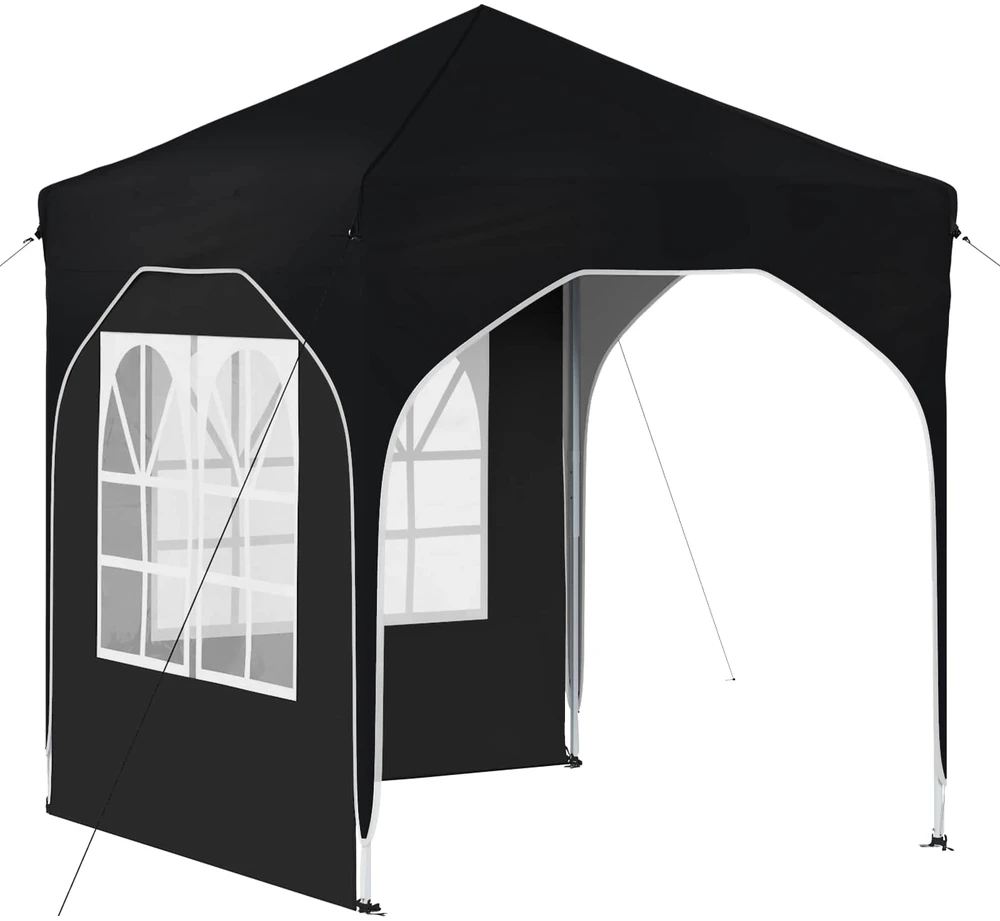 Pop-up šventinis palapinė 192 x 192 x 245 cm Antracitas
