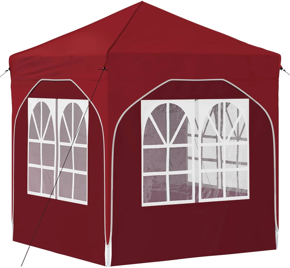 Pop-up šventinis palapinė 192 x 192 x 245 cm Vyšninė
