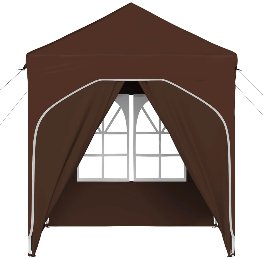 Pop-up šventinis palapinė 192 x 192 x 245 cm Ruda
