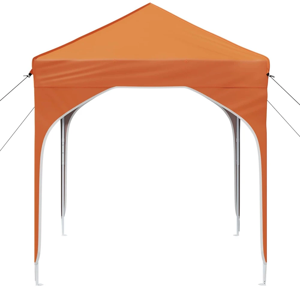 Pop-up šventinis palapinė 194 x 194 x 245 cm Oranžinė