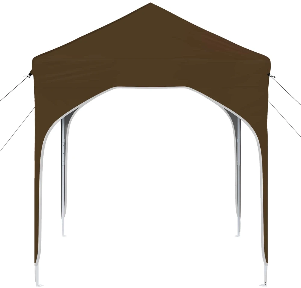 Pop-up šventinis palapinė 194 x 194 x 245 cm Taupe