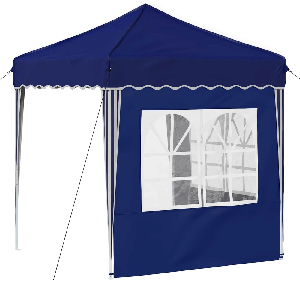 Pop-up šventinis palapinė 195 x 195 x 245 cm Mėlyna