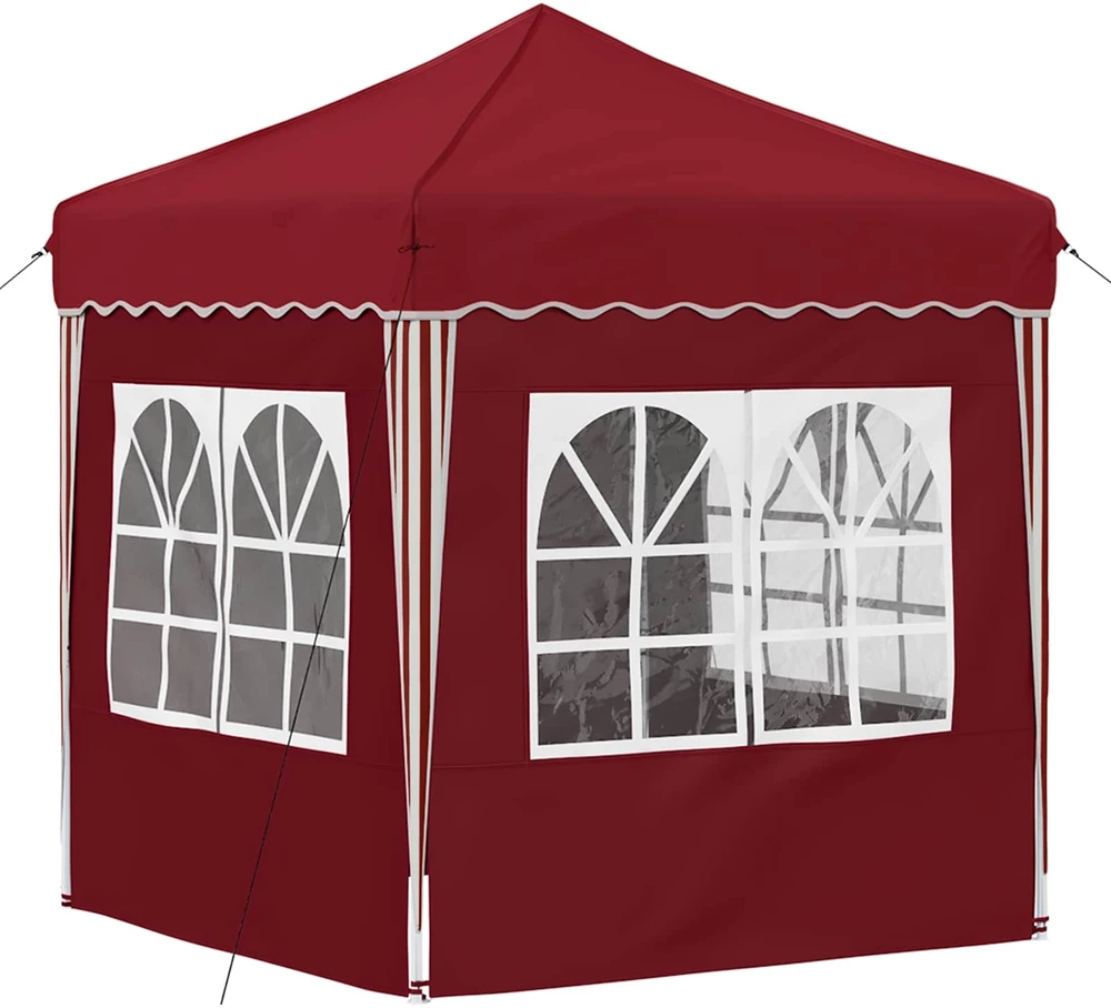 Pop-up šventinis palapinė 195 x 195 x 245 cm Vyšninė