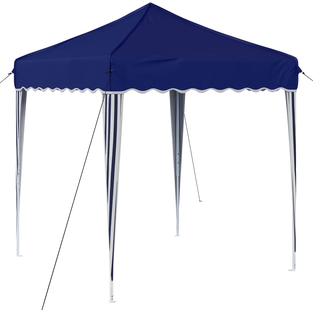 Pop-up šventinis palapinė 195 x 195 x 245 cm Mėlyna